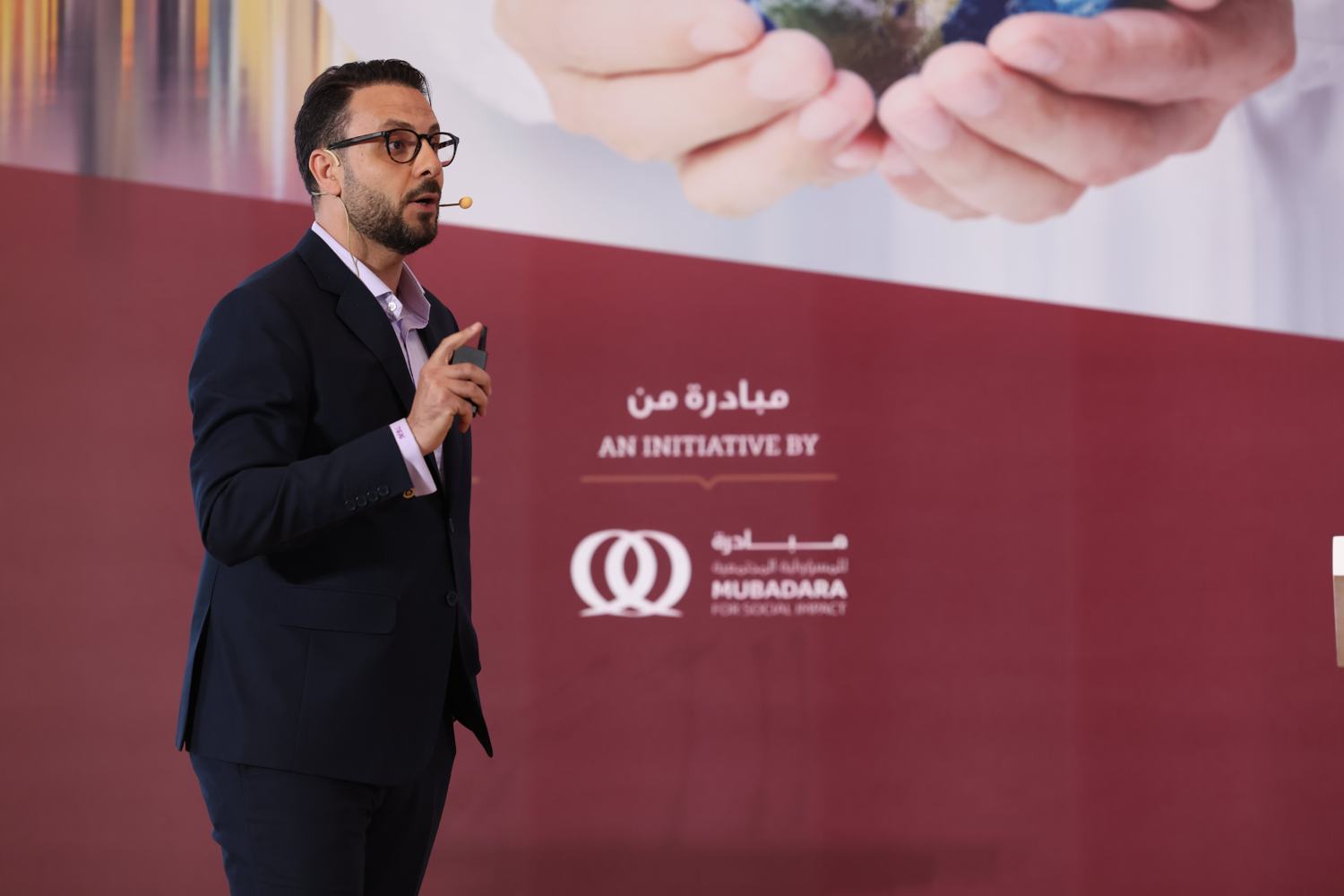 Keynote at a Mubadara for Social Impact event